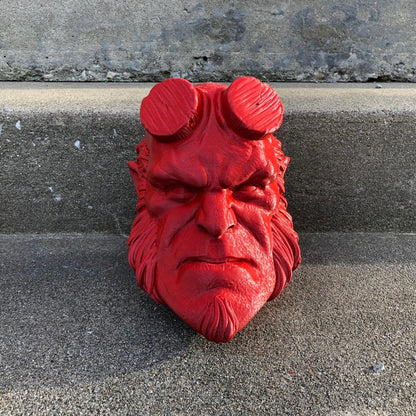 Hellboy Sculpture Headphone Stand