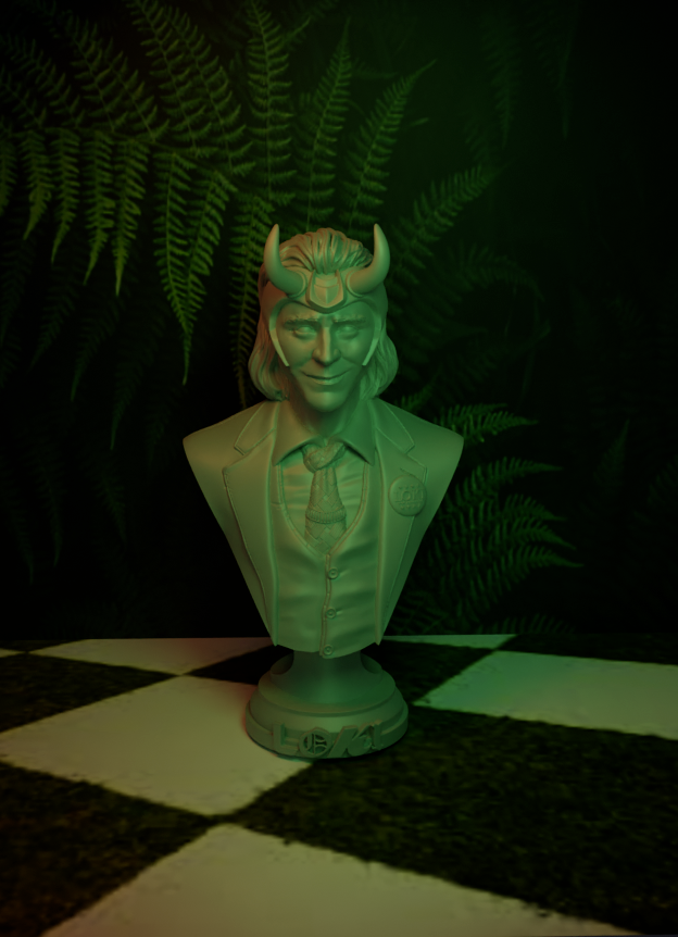 God of Mischief Loki Bust