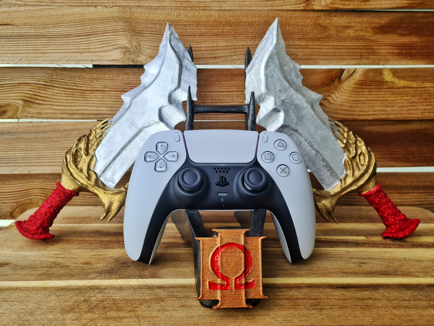 God of War "Blades of Chaos" Controller Stand