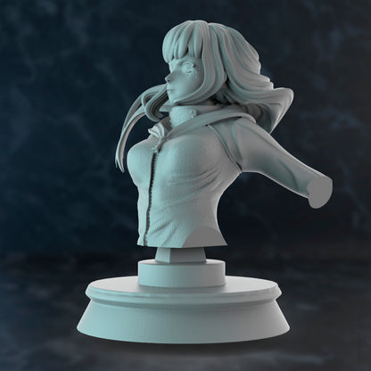 Celestial Grace: Hinata Bust