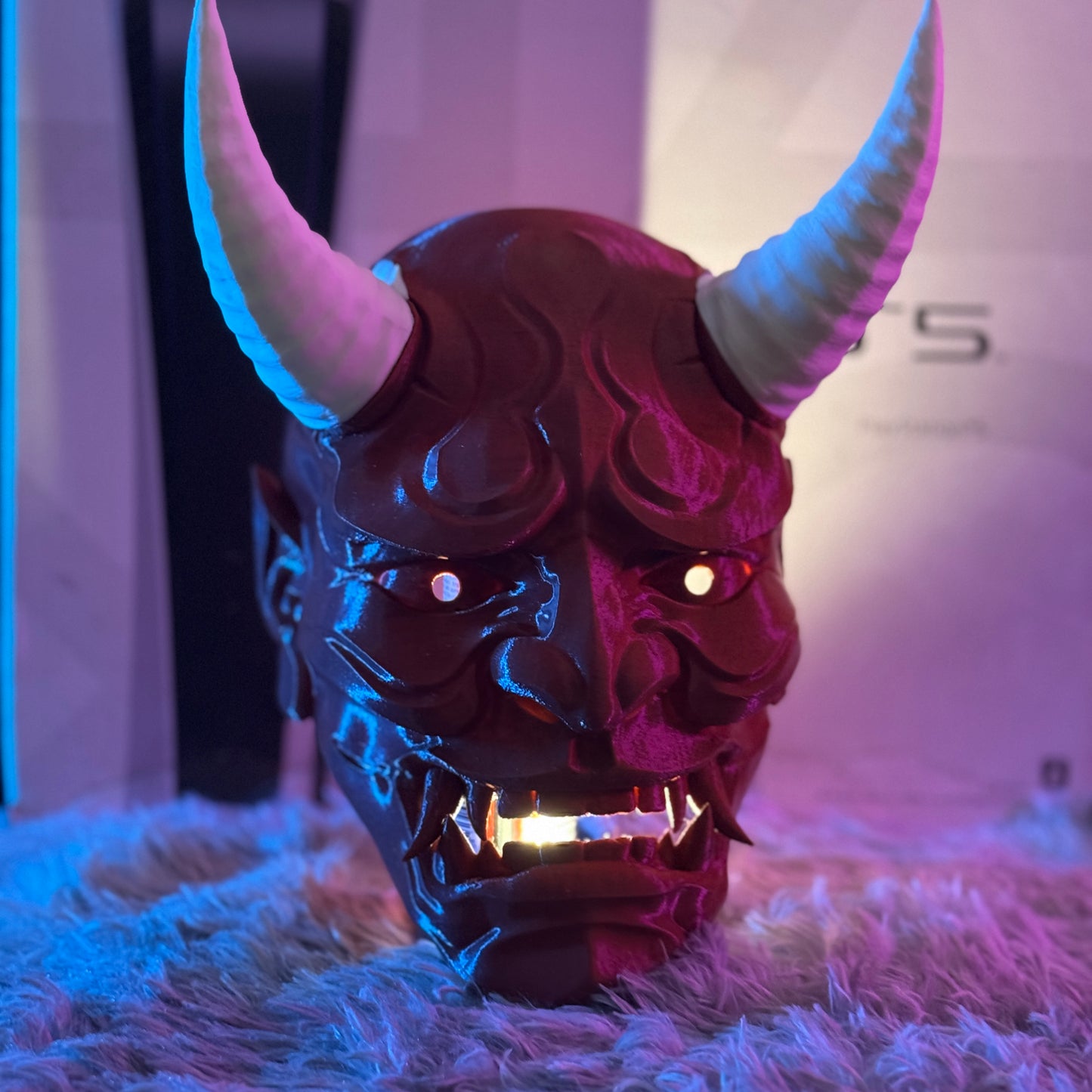 The Oni Mask wearable