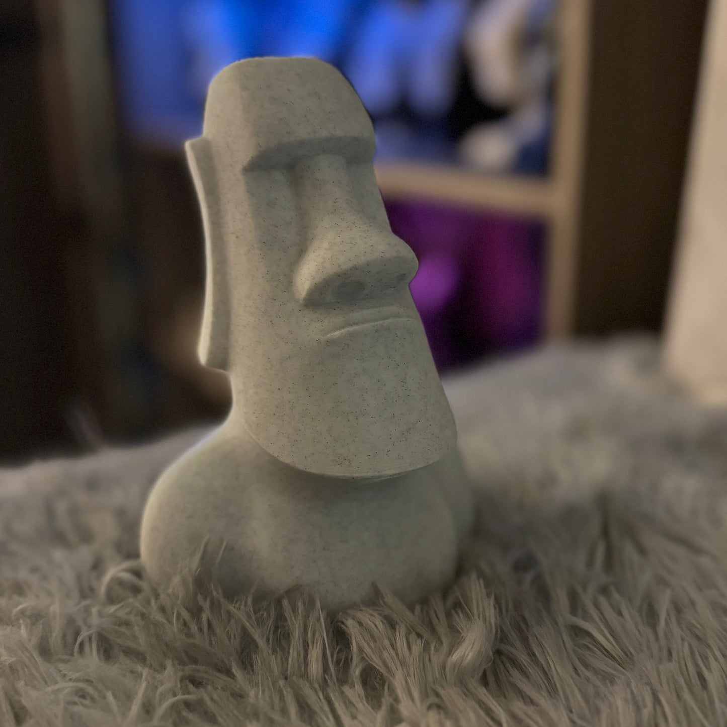 Majestic Moai Bust