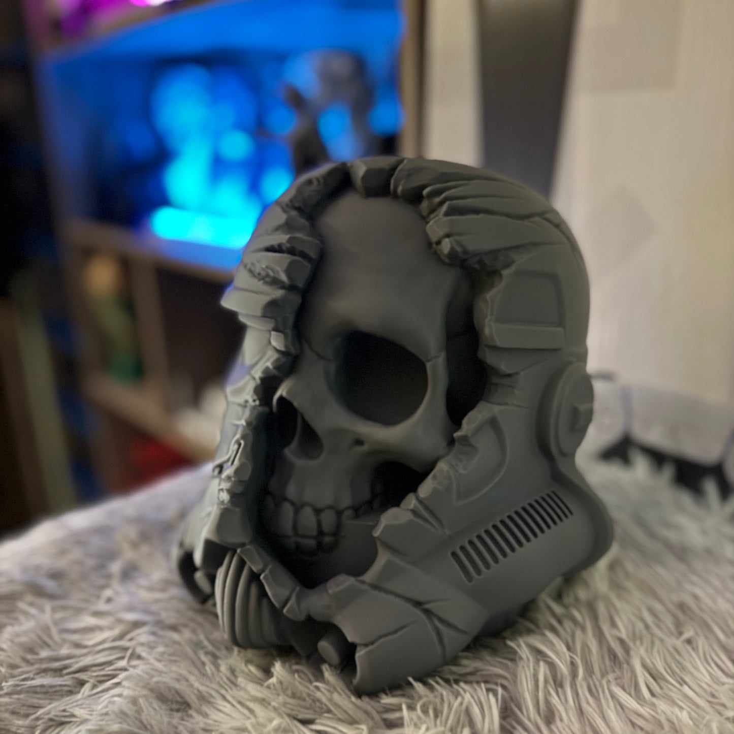 Dead Storm Trooper Sculpture Headphone Stand