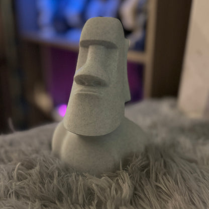 Majestic Moai Bust