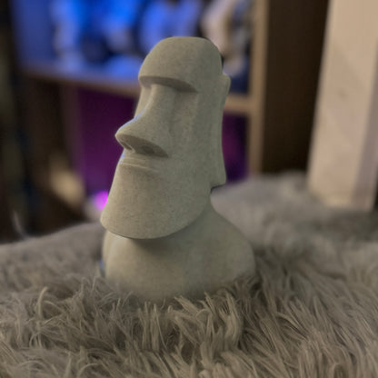 Majestic Moai Bust