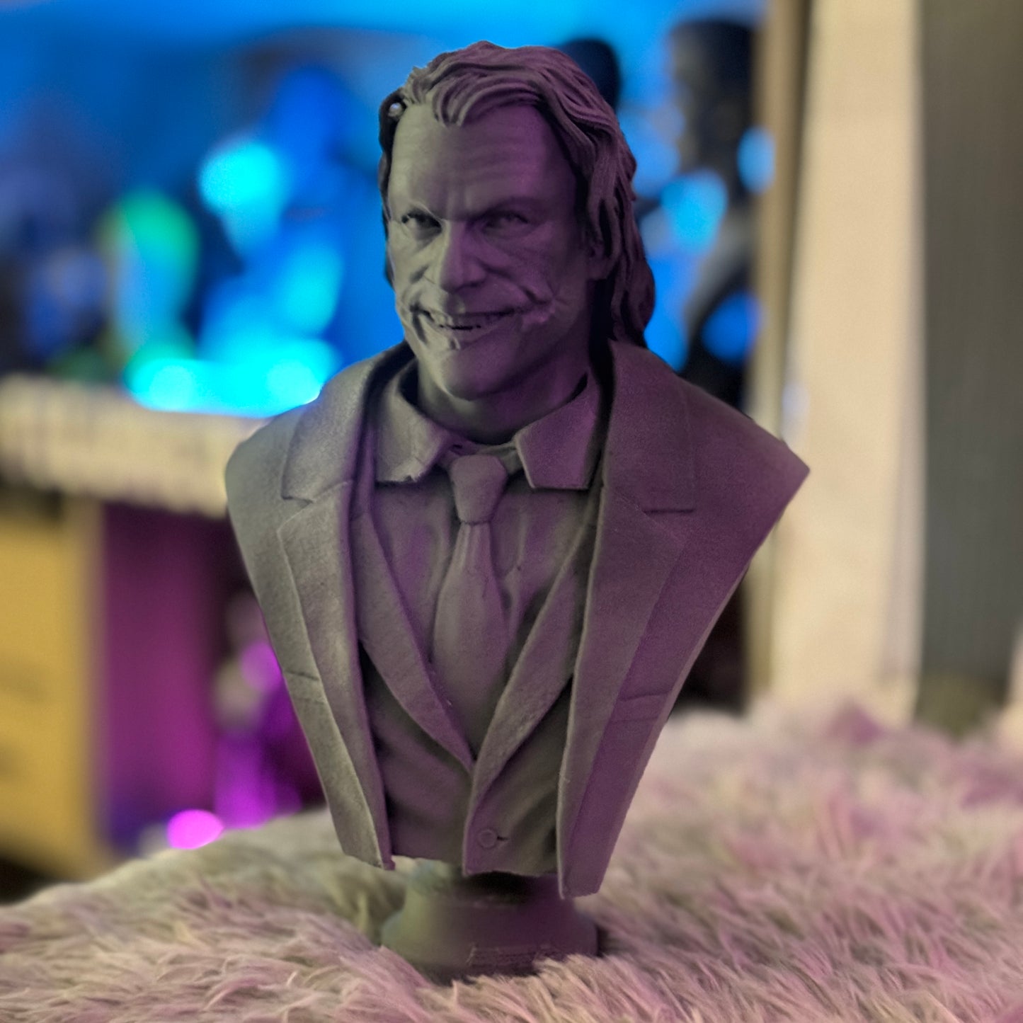 The Joker's Lair-The Dark Knight Joker Bust