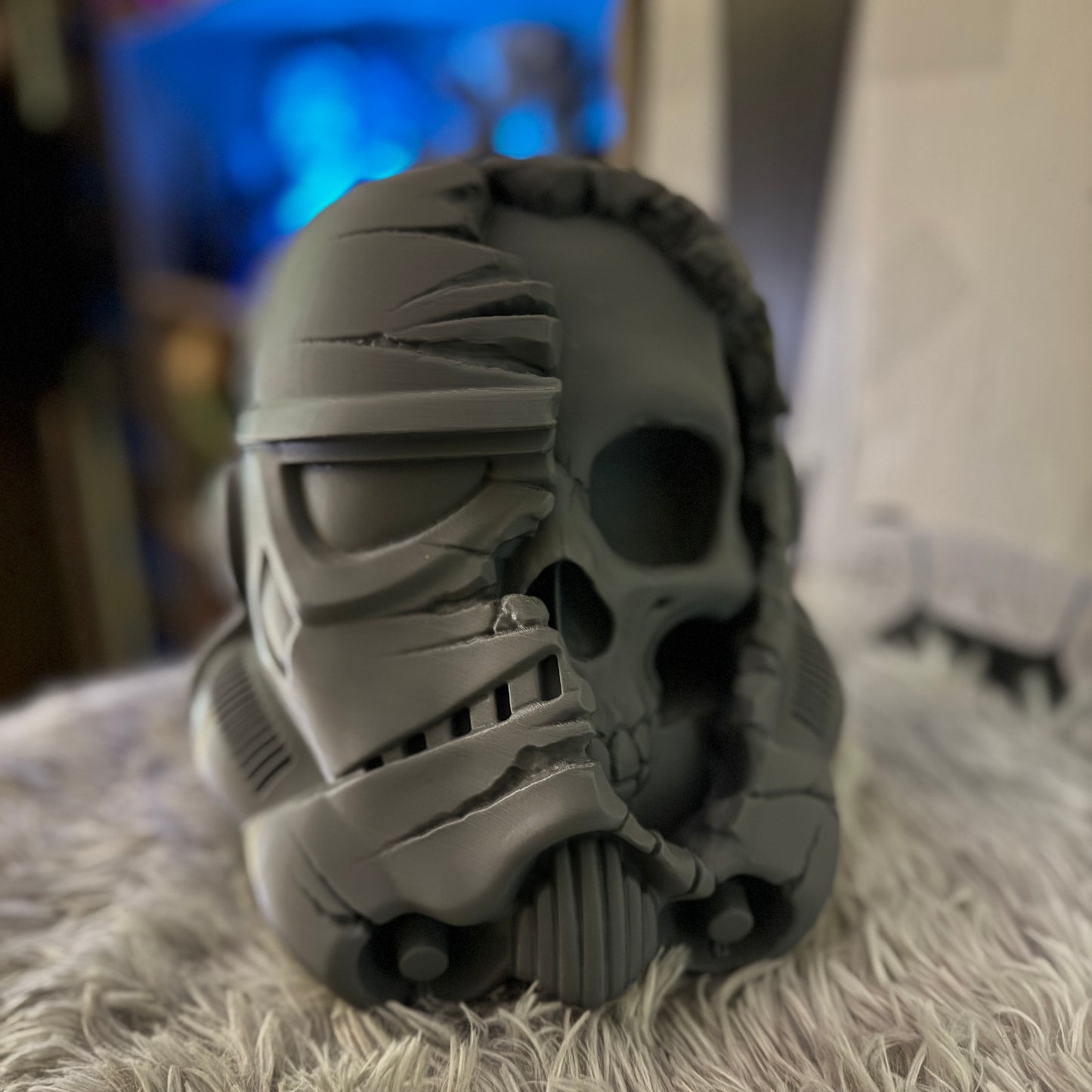 Dead Storm Trooper Sculpture Headphone Stand