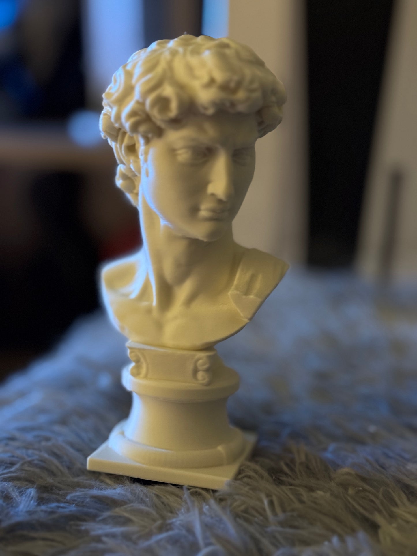 Eternal Elegance: Michelangelo's David Bust