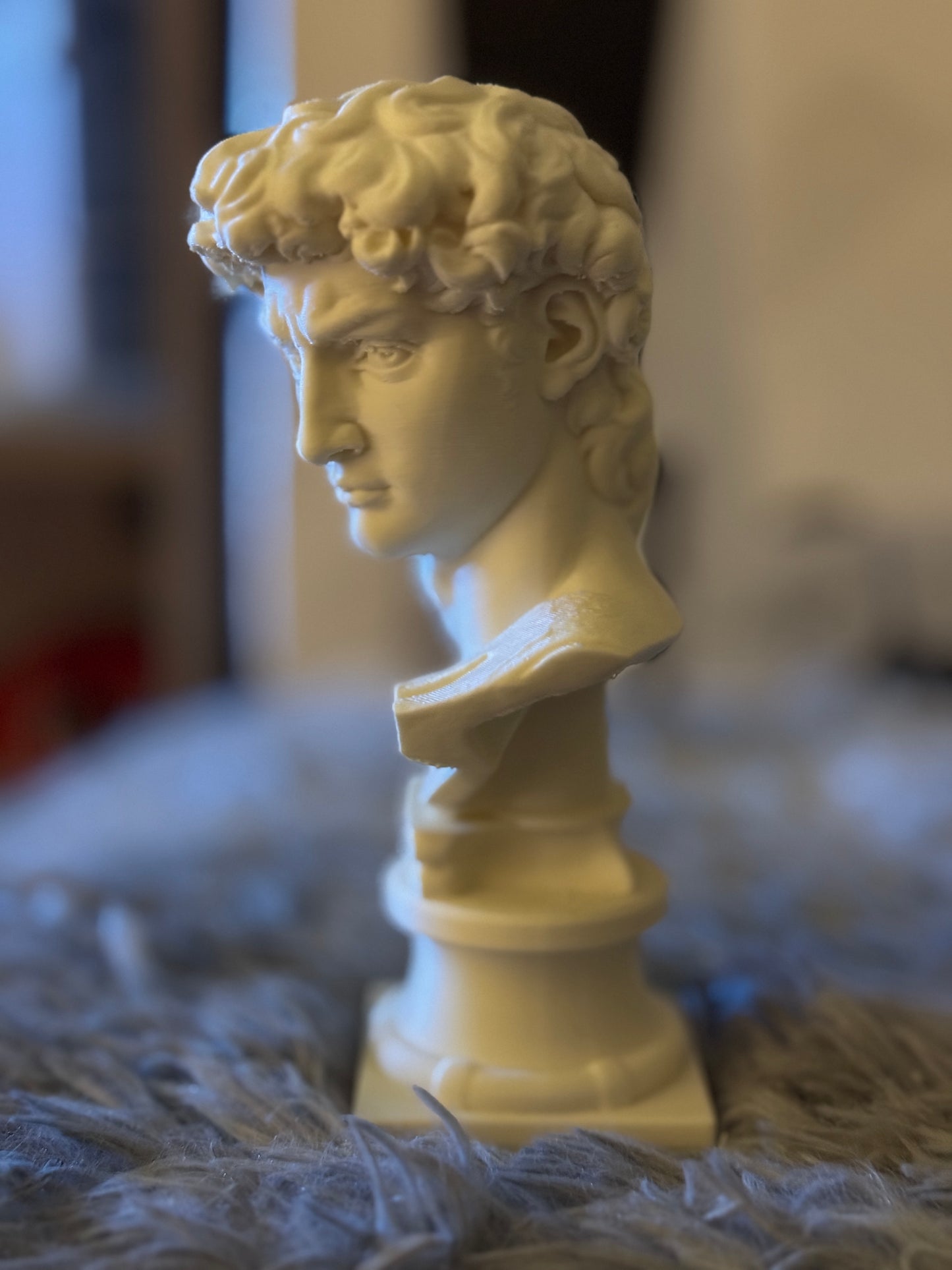 Eternal Elegance: Michelangelo's David Bust