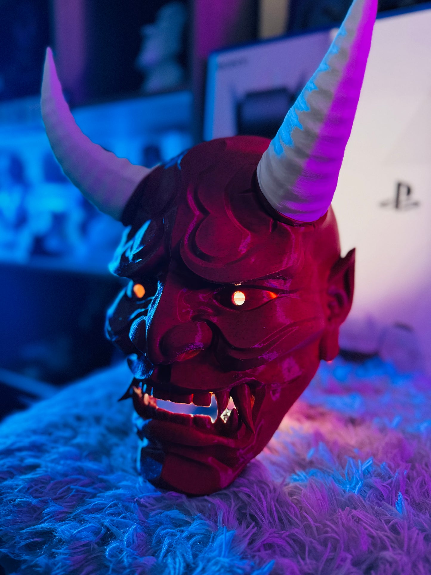 The Oni Mask wearable