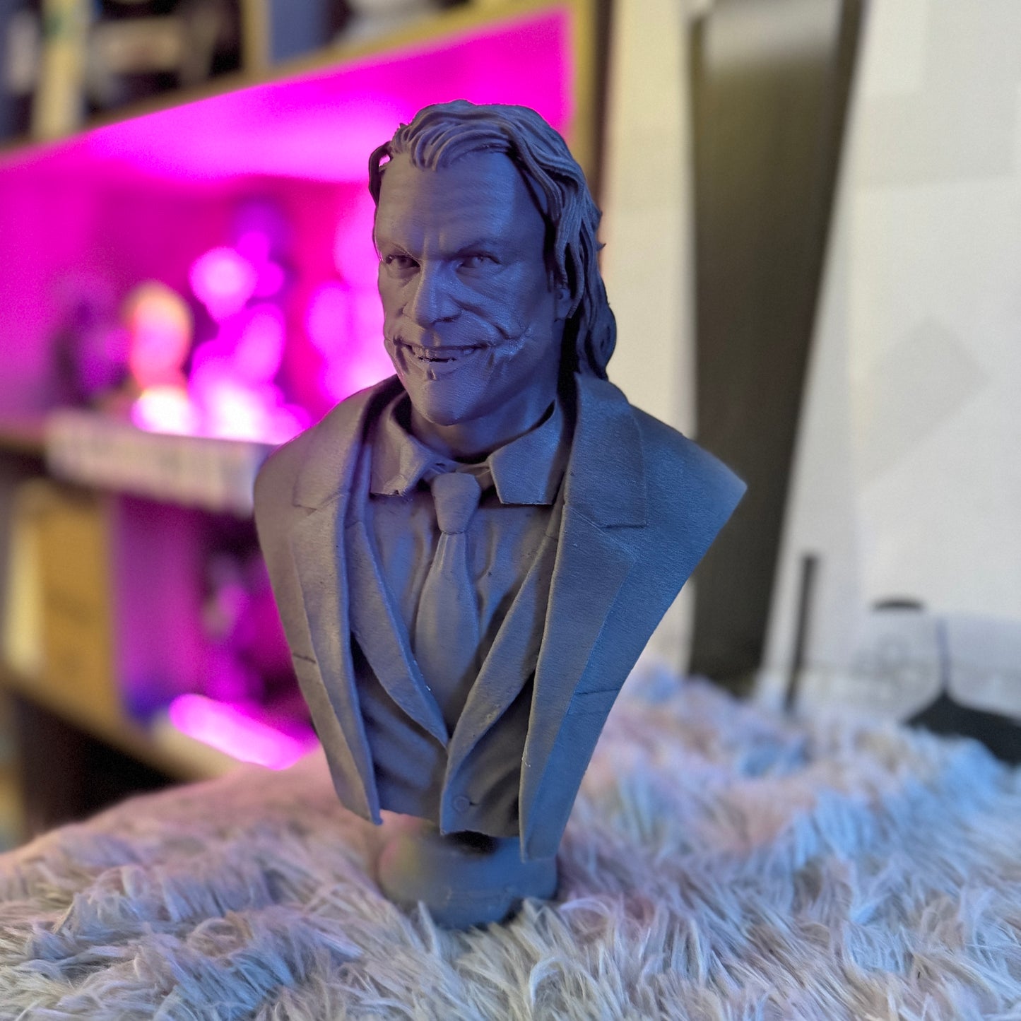 The Joker's Lair-The Dark Knight Joker Bust