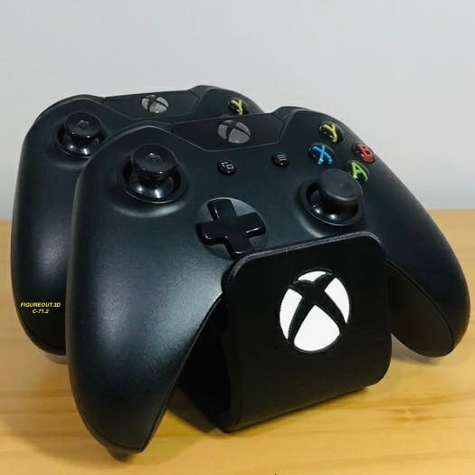 Xbox Dual Controller Stand – FigureOut 3D