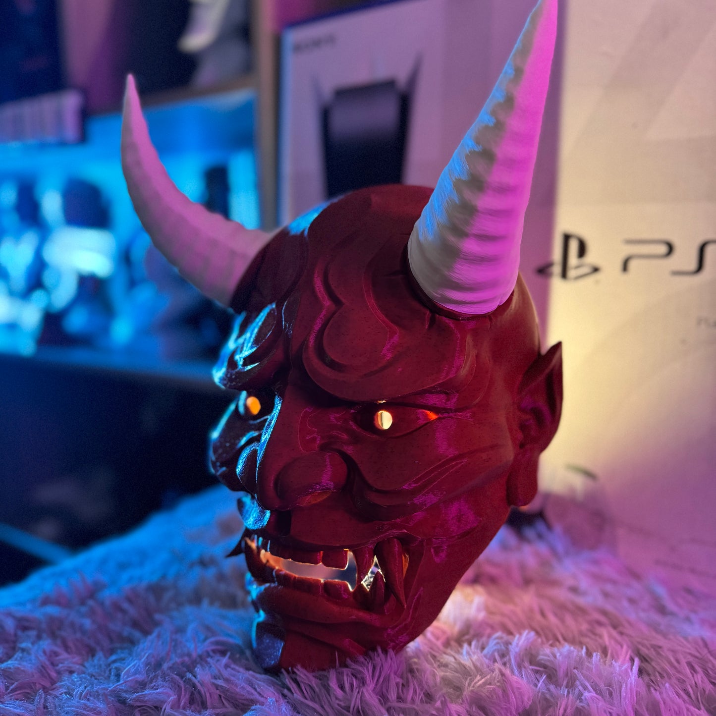 The Oni Mask wearable