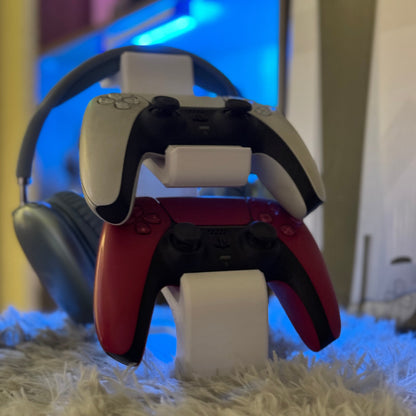 Combined Headphone & Universal Dual Controller Stand