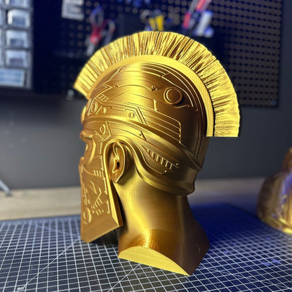 Spartan Warrior Sculpture Headphone Stand