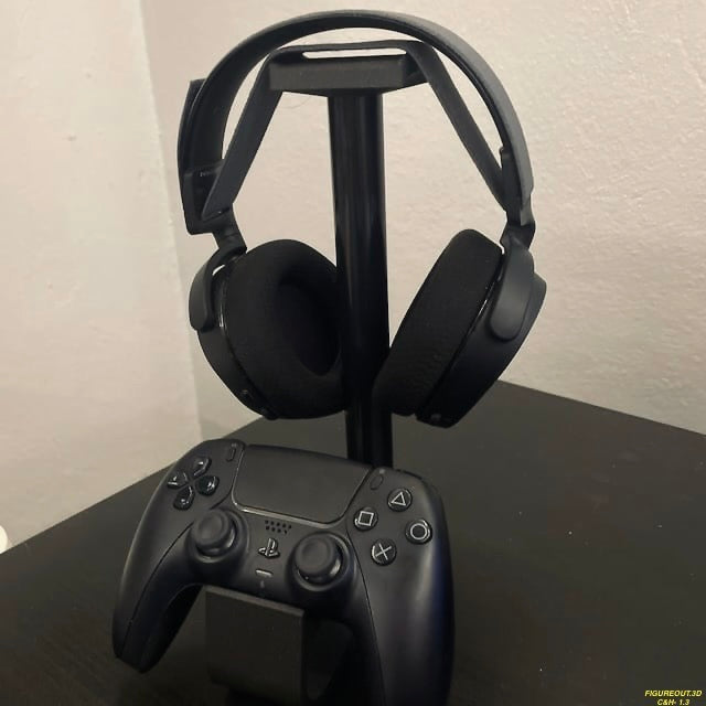 Combined Headphone & Controller Stand