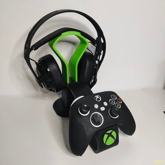 Combined Headphone & Xbox Dual Controller Stand