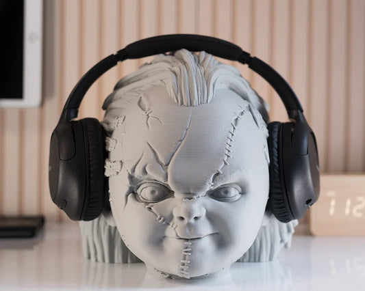 Chucky Sculpture Headphone Stand