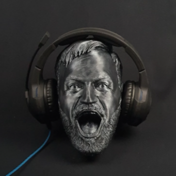 Conor McGregor Sculpture Headphone Stand