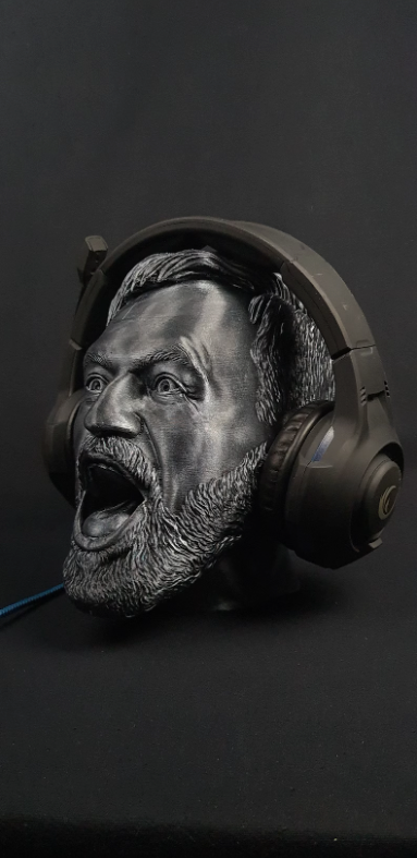 Conor McGregor Sculpture Headphone Stand