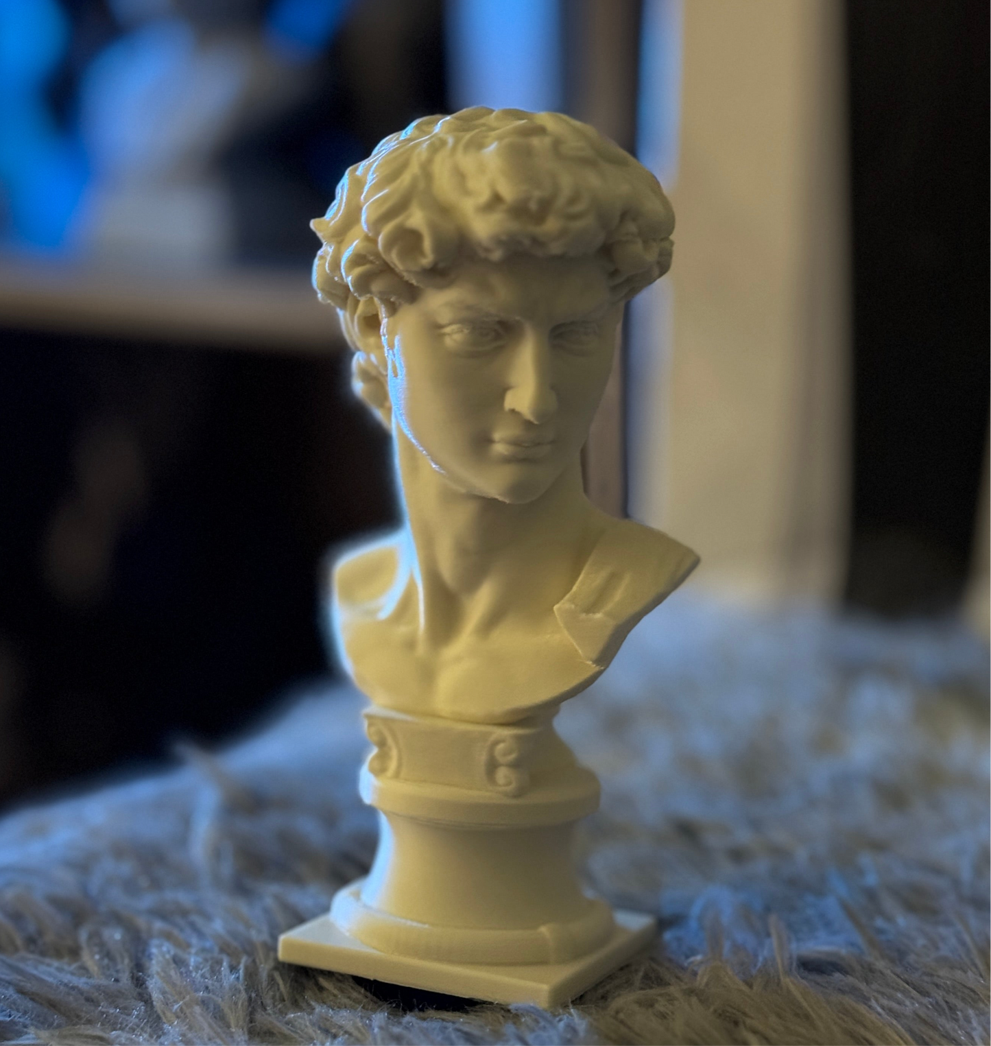 Eternal Elegance: Michelangelo's David Bust