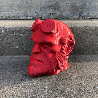 Hellboy Sculpture Headphone Stand