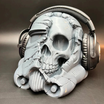 Dead Storm Trooper Sculpture Headphone Stand