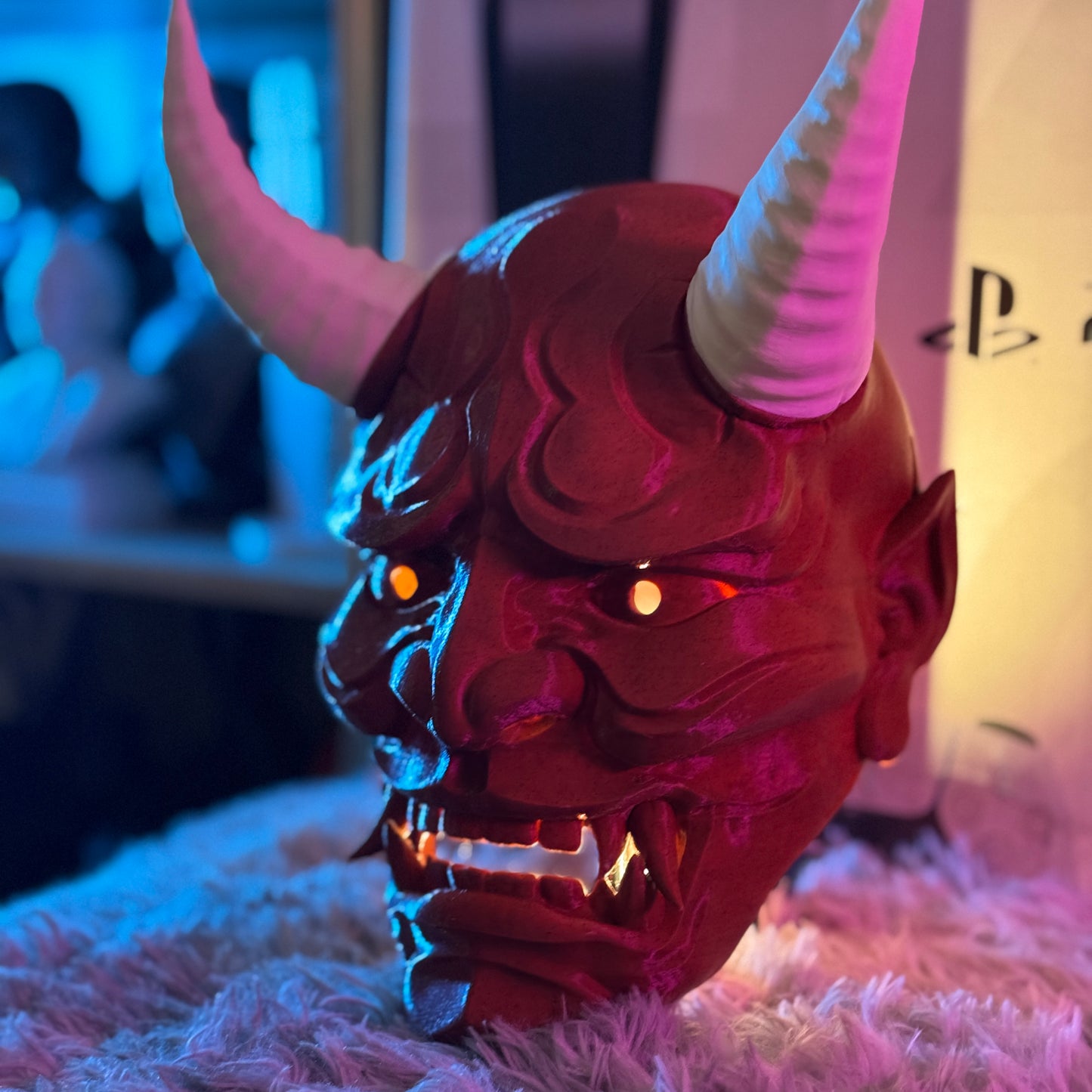 The Oni Mask wearable