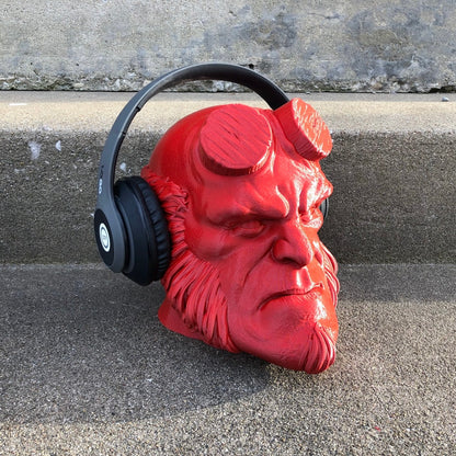 Hellboy Sculpture Headphone Stand