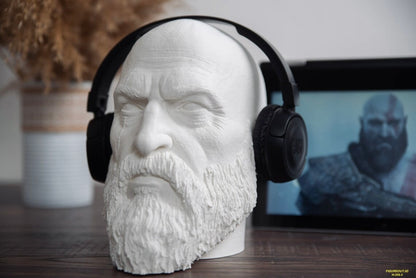 Kratos Sculpture Headphone Stand