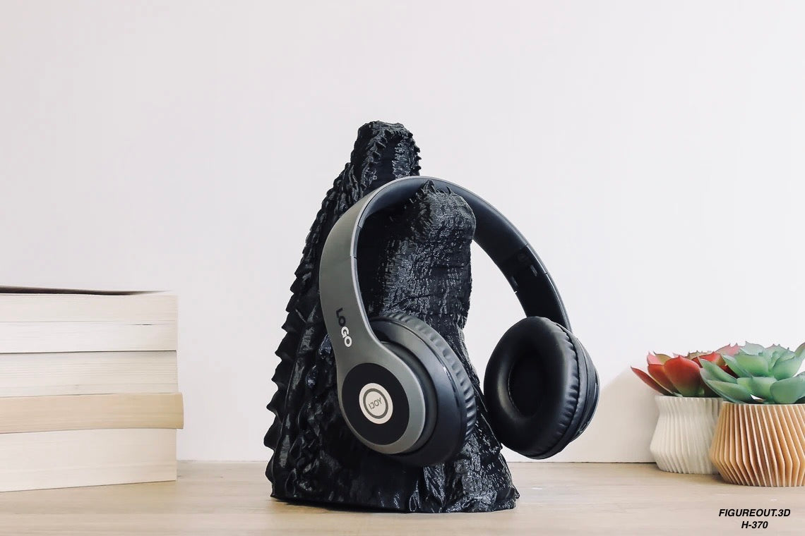 Godzilla Sculpture Headphone Stand