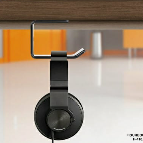 Under Desk Headphone Holder