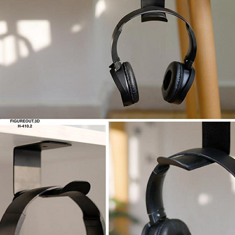 Under Desk Headphone Holder