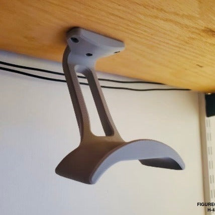 Under-Desk Headphone Hanger