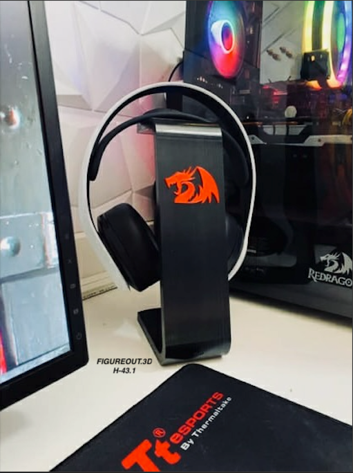 Red Dragon Headphone Stand