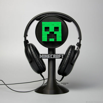 Minecraft Headphone Stand