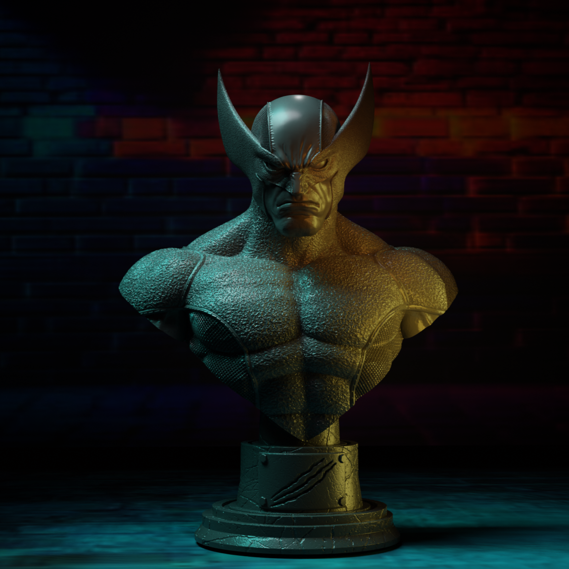 Adamantium Masterpiece: Wolverine Bust