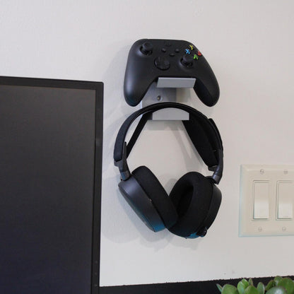 Combined Headphone & Controller Hanger