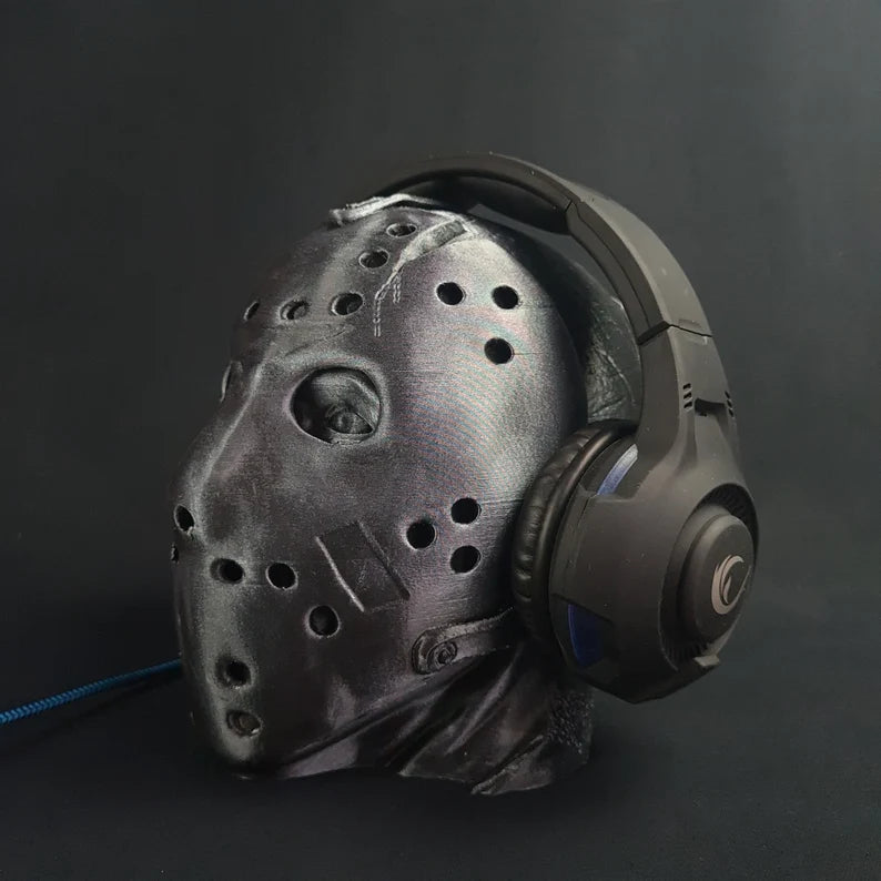 Jason Voorhees Sculpture Headphone Stand