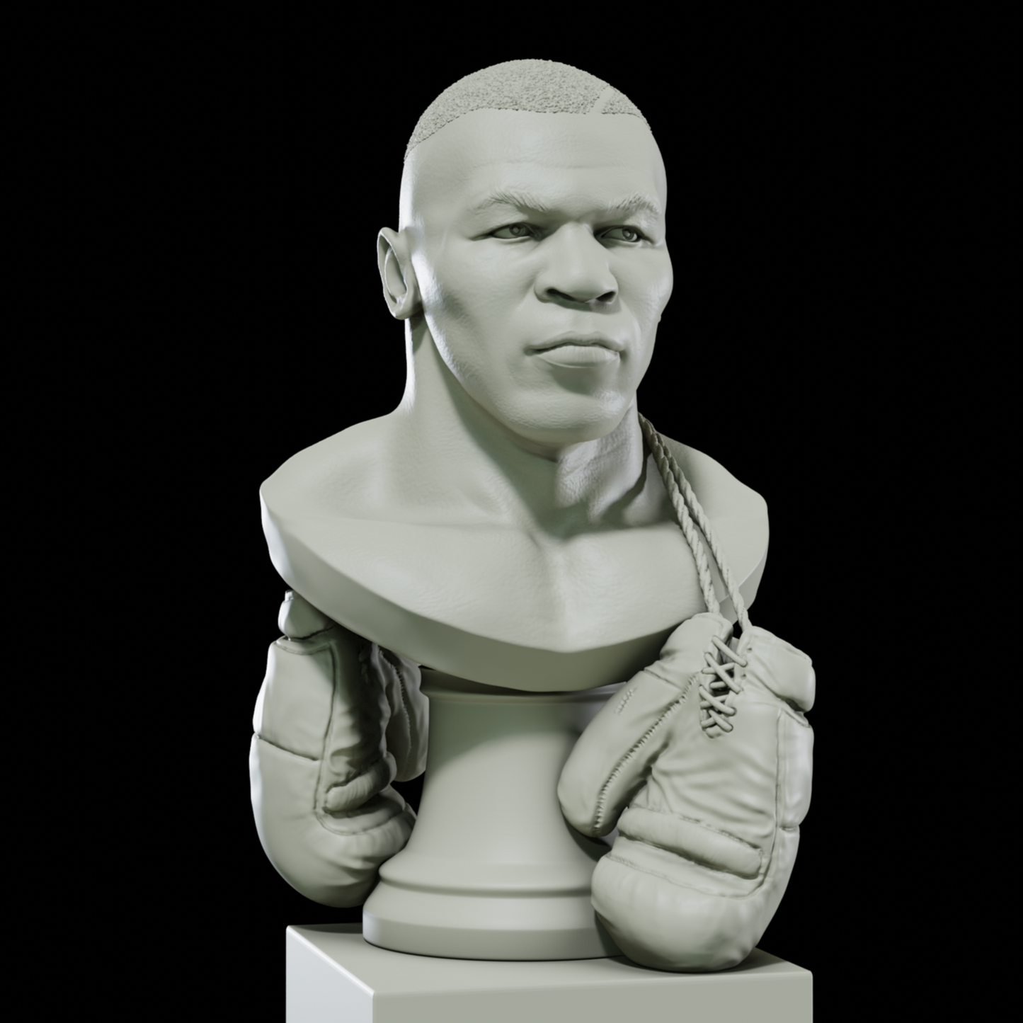 Mike Tyson Artwork Bust