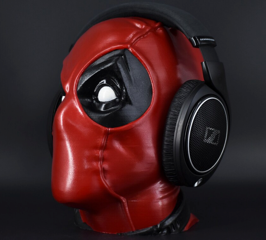 Deadpool Sculpture Headphone Stand