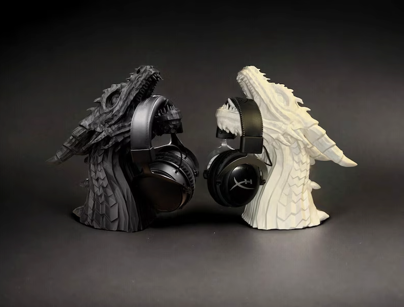 Dragon Sculpture Headphone Stand