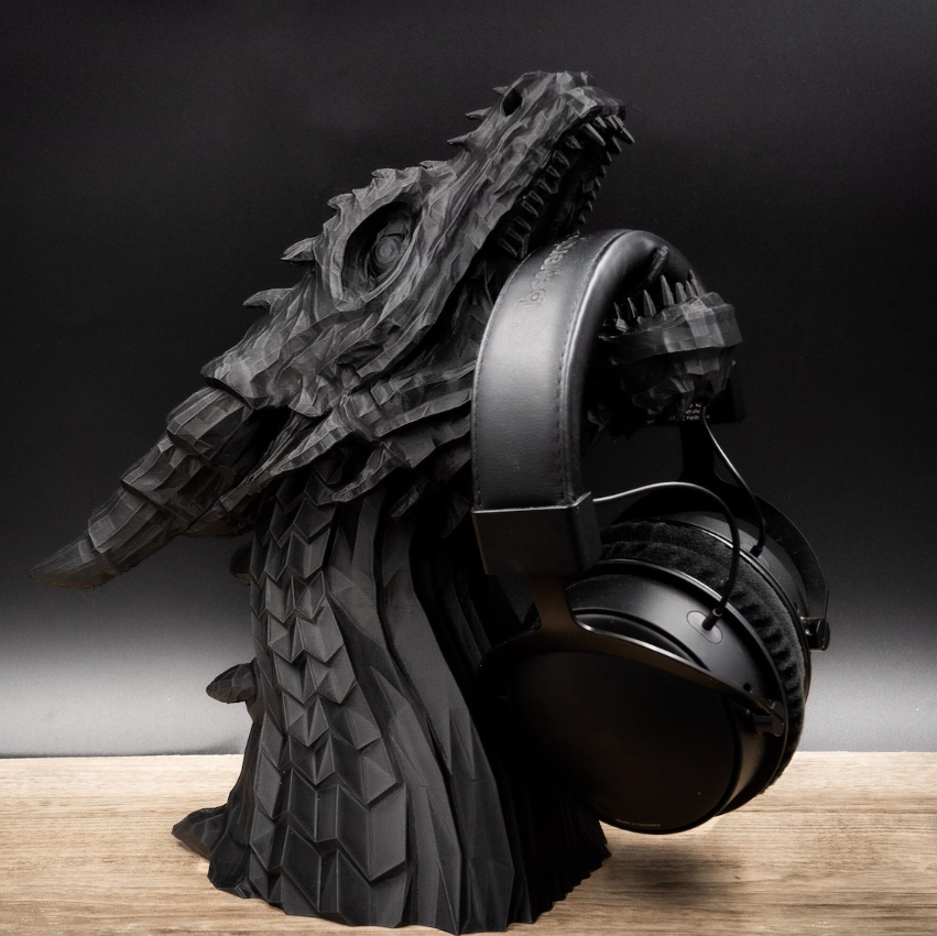 Dragon Sculpture Headphone Stand