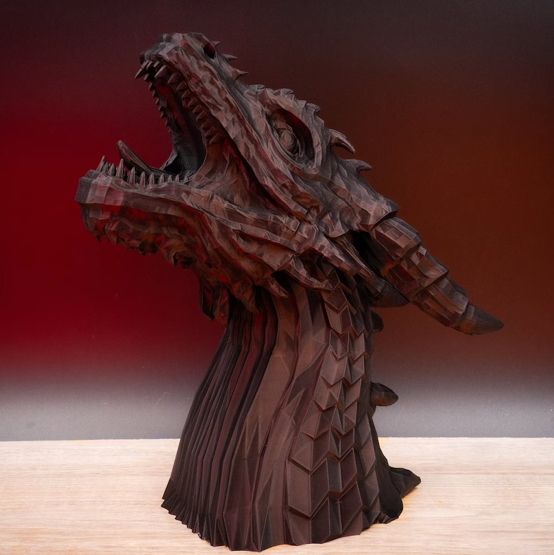 Dragon Sculpture Headphone Stand