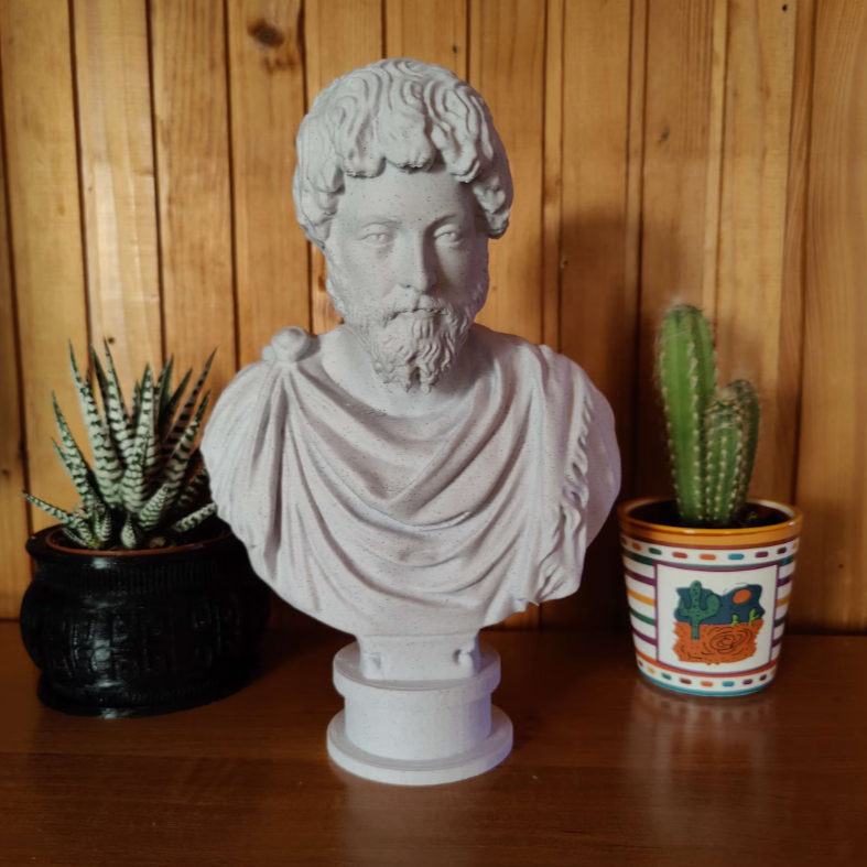 Imperial Elegance: Marcus Aurelius Bust