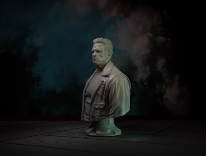 Terminator-2 Arnold Bust