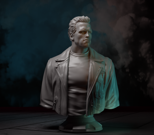 Terminator-2 Arnold Bust