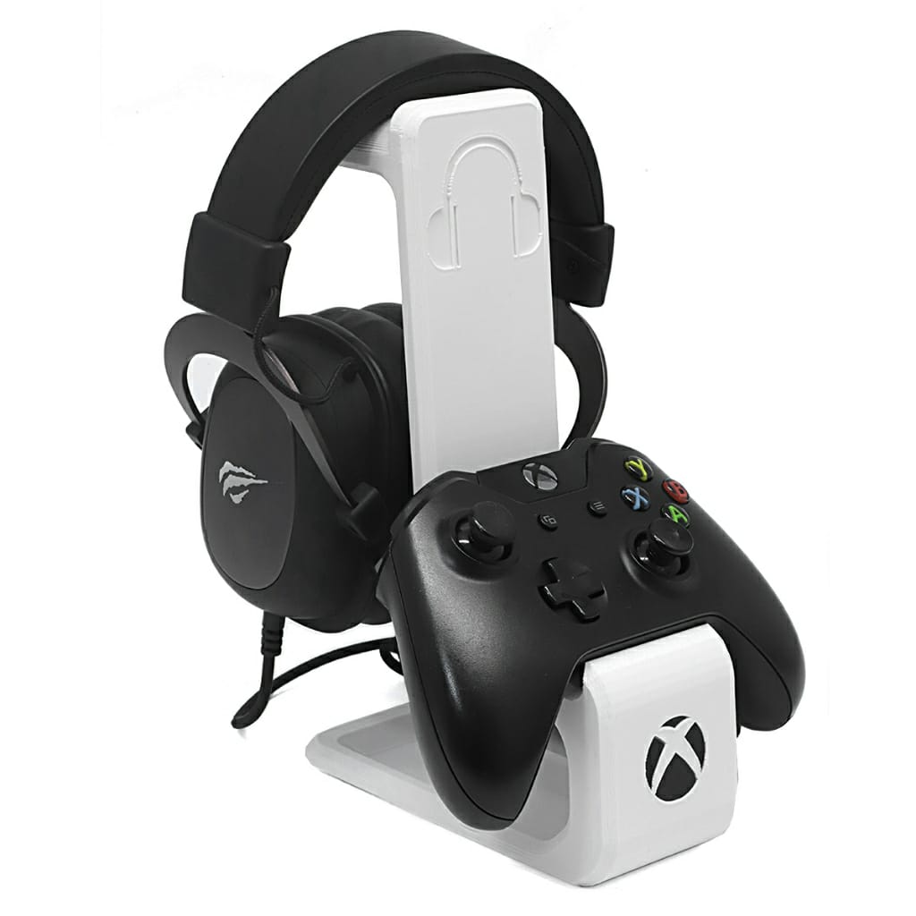 Combined Headphone & Xbox Controller Stand