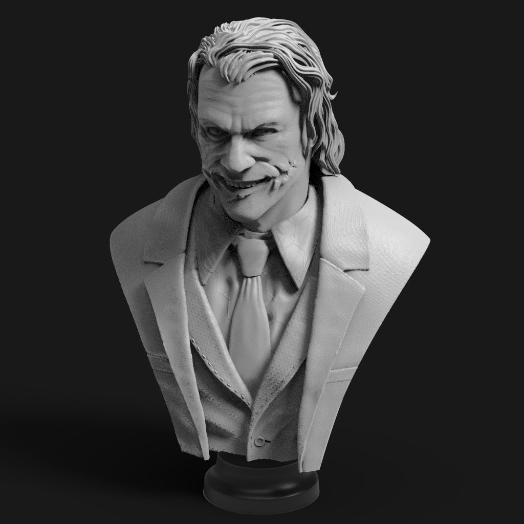 The Joker's Lair-The Dark Knight Joker Bust