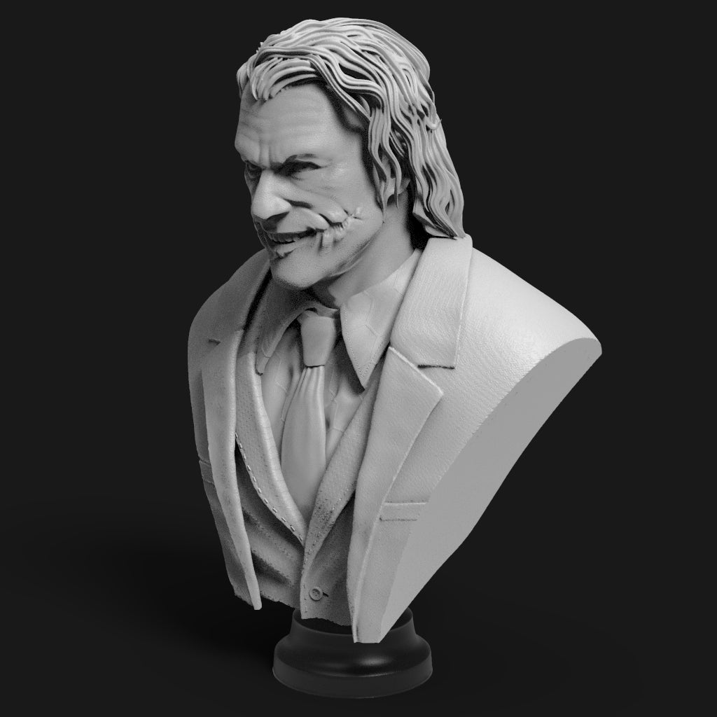 The Joker's Lair-The Dark Knight Joker Bust